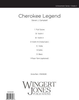 Cherokee Legend by Campbell Steven for Full Score