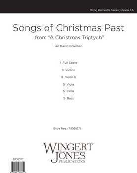 Songs of Christmas Past by Coleman Ian David for Full Score