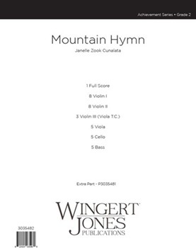 Mountain Hymn by Cunalata Janelle Zook for Full Score