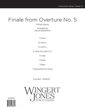 Finale from Overture No.5