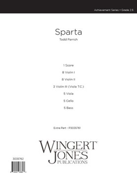 Sparta by Parrish Todd for Full Score