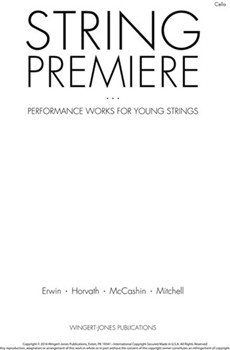 String Premiere by Erwin Horvath and McCash for Cello