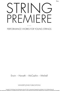 String Premiere by Erwin Horvath and McCash for Bass