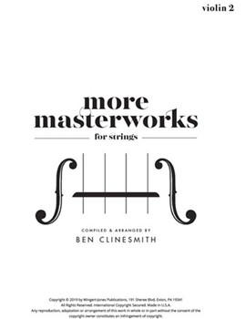 More Masterworks for Strings by - Clinesmith Ben - for Violin 2