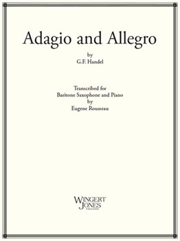 Adagio and Allegro by Handel George Frideric - Rousseau - for 15 Woodwinds