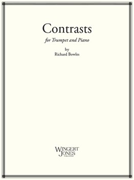 Contrasts by Bowles Richard for Trumpet and Piano