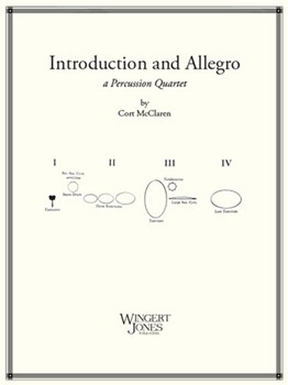 Introduction & Allegro by McClaren Cort for Drums Quartet