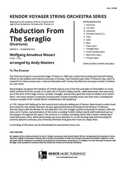 Abduction From The Seraglio (Overture) (Full Score) (Overture)