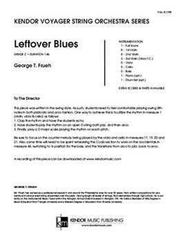 Leftover Blues (Full Score)