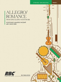 Eine Kleine Nachtmusik--allegro/romance by Mozart Wolfgang Amadeus - Kerr D - for String Orchestra S