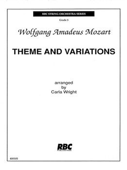 Theme And Variations Orchestra (Score)