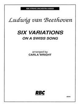 Six Variations On A Swiss Song (Score)