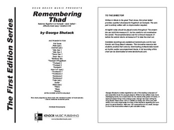Remembering Thad (Full Score)