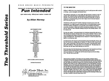 Pun Intended (Full Score)