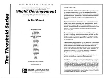 Slight Derangement (Full Score)