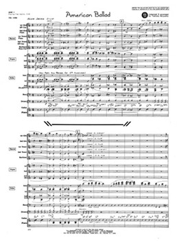 American Ballad (Full Score)