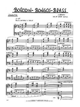 Borodin-Bongos-Brass (Full Score)