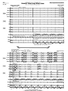 Countin' Them Long White Lines (Full Score)