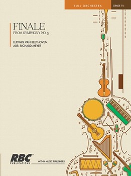 Finale From Symphony #5 by Beethoven Ludwig van - Meyer Richard - for Full Orchestra