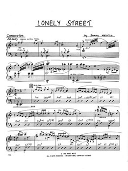 Lonely Street (Full Score)
