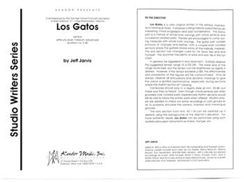 Los Gatos (Full Score)