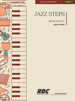 Jazz Steps by Harris Brian for Brass Quintet