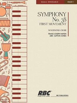 Symphony #38 1st Movement by Haydn Joseph - Jones Clifton J - for Full Score