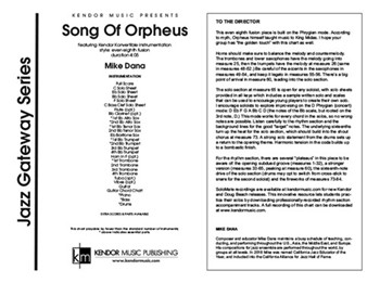 Song Of Orpheus (Full Score)
