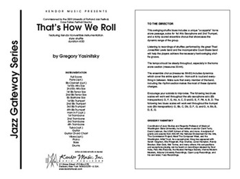 That's How We Roll (Full Score)