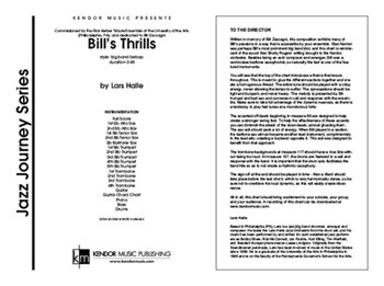 Bill's Thrills (Full Score)