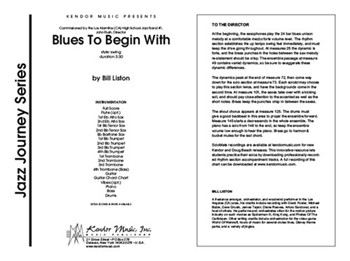 Blues To Begin With (Full Score)