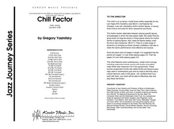 Chill Factor (Full Score)
