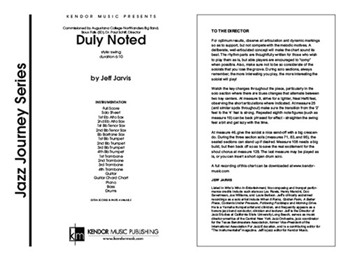 Duly Noted (Full Score)
