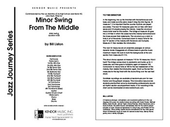 Minor Swing From The Middle (Full Score)