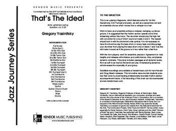 That's The Idea! (Full Score)