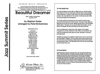 Beautiful Dreamer (Full Score)