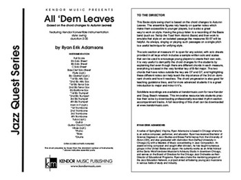 All 'Dem Leaves (Full Score)
