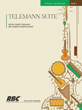 Telemann Suite by Telemann Georg Philipp - Bauernschmidt Robert - for Full Score