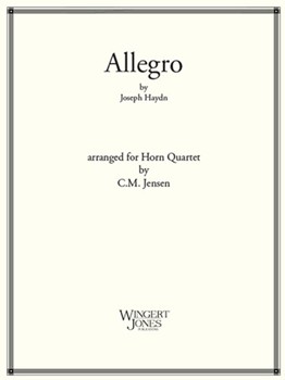 Allegro by Haydn Joseph - Jensen C - for French Horn Quartet