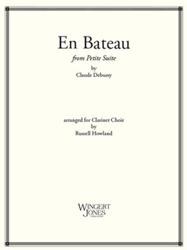 En Bateau From Petite Suite Clarinet Choir