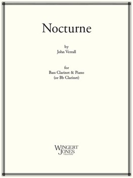Nocturne by Verrall John for Bass Clarinet and Piano