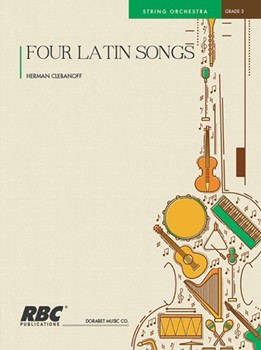 Four Latin Songs (Score) Ay Ay Ay, Cielito Lindo, La Golondrina, La Paloma