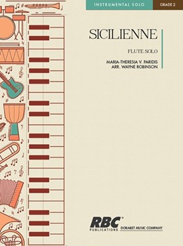 Sicilienne by Paridis Maria - Robinson Wayne - for Flute and Piano