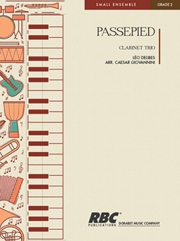 Passepied by Delibes Leo - Giovannini C - for Bb Clarinet Trio