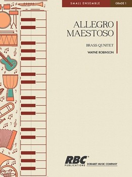 Allegro Maestoso by Robinson W for Brass Quintet