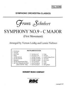 Symphony #9 In C Major (1st Mvt) by Schubert Franz - Leidig and Hiehaus - for Full Orchestra