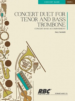 Concert Duet For Tenor And Bass Trombone Concert Band Accompaniment