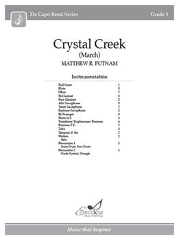 Crystal Creek  (March) - Band Arrangement