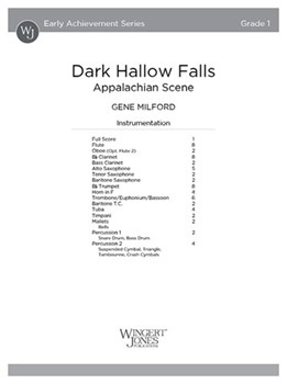 Dark Hallow Falls (Score) Appalachian Scene