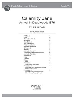 Calamity Jane (Score) Arrival in Deadwood: 1876